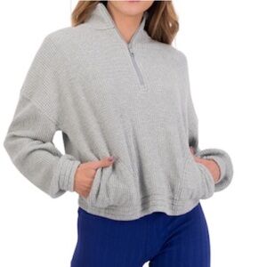 ❌SOLD ❌Aerie Women’s Quarter Zip Pullover with Elastic Waist
